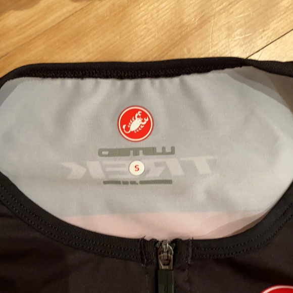 Castelli TIMEX unisex triathlon top WORN ONCE - Picture 2 of 3